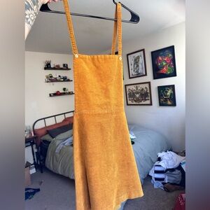 Corduroy Overall Dress